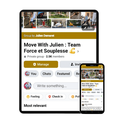 groupe facebook de motivation